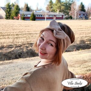 Pellavapanta latte Villa Saalix